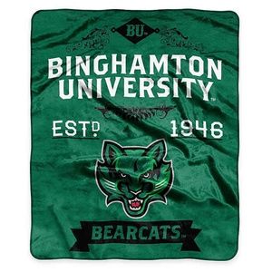 Binghamton University Plush Blanket